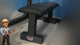 How to Build a Gym BENCH  DIY DUDES [upl. by Ube]