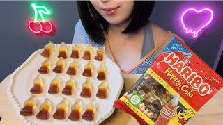 HARIBO🧸🥤Colaグミ《ASMR mukbung 咀嚼音》 [upl. by Yseult107]