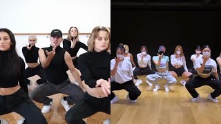 LISA  LALISA Demo vs Final  Kiel Tutin Choreography [upl. by Yecal]