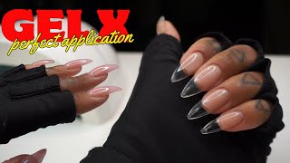 How to make your Gel X Nails Last 4 weeks   Overlay Method  Beginner Friendly Tutorial [upl. by Euqirat]