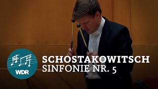 Dmitrij Schostakowitsch  Sinfonie Nr 5  Manfred Honeck  WDR Sinfonieorchester [upl. by Mannos256]