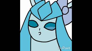 Glaceon Speedpaint pokemon glaceon speedpaint ibispaint digitalart [upl. by Hess]