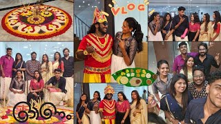 SPERIDIAN ONAM 🏵️💖 maveli onam vlog techie nightshift [upl. by Ellynad]