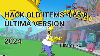 The Simpsons Tapped Out Old Items Mod v4670 for free [upl. by Cori]