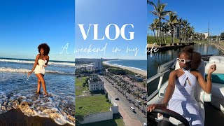 A WEEKEND IN DURBAN VLOG  boat cruiseushaka marine  more  South African YouTuber  vlogtober [upl. by Setiram942]