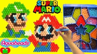 Super Mario Aquabeads and Surprises [upl. by Ailaham]