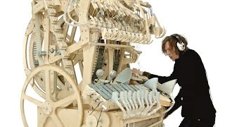 Wintergatan  Marble Machine music instrument using 2000 marbles [upl. by Aiouqes]