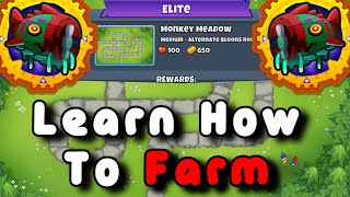 Bloonarius Elite  Learn the Better Farming Strategy  BTD6 Boss Tutorial [upl. by Jim]