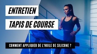 Comment appliquer lhuile de silicone sur le tapis de course   PROUNOL TREADMILL OIL [upl. by Catie]