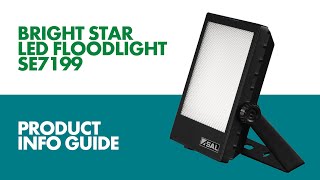 FLOODLIGHTS  product info guide Brightstar SE7199 [upl. by Irwin]