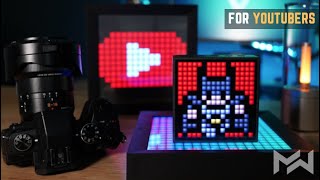 MOST FUNCTIONAL Tech Creators Desk Accessory Combo  Divoom TimeboxEvo amp Pixoo Review [upl. by Limemann993]