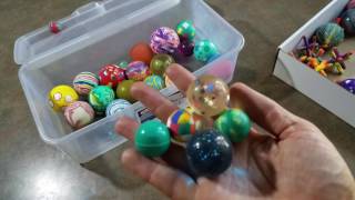 Testing a Box of Old Rubber Bouncy Super Balls🙃 [upl. by Orutra]