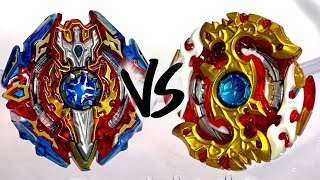 BATTLE Spriggan Requiem 0Zt VS Sieg Xcalibur 1Ir  Beyblade Burst GodEvolution [upl. by Doria]