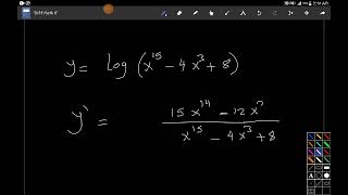 ii Differentiation Exponential Logarithmic and Trigonometric functions [upl. by True]