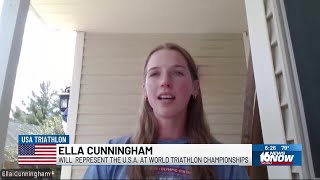 Elkhart native qualifies for 2024 World Triathlon Championships [upl. by Tecla]