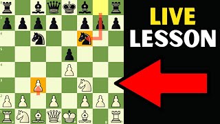 Live Ponziani Opening Lesson AND Free Tournament on Chesscom with Nelson 3Nf6 Variation Only [upl. by Cleti]