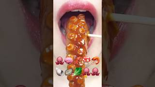 asmr OCTOPUS 문어 eating sounds [upl. by Limber]