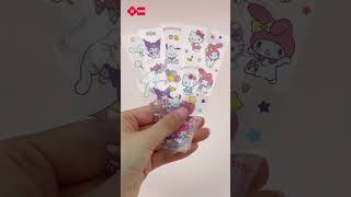 Kuromi erasable gel pen blind box 📦 🎁 iigen stationery cute sanrio kuromi kawaiistationery [upl. by Nahraf]