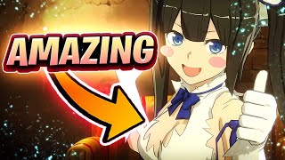 BRAND NEW DANMACHI GAME IS AMAZING First Look At Battle Chronicle Gameplay [upl. by Agnella]