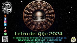 Letra del año 2024 México [upl. by Aihsila]