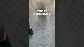 Concrete Stain Removal Transformation Master bedroom Carpet Rescue [upl. by Ahsratal]