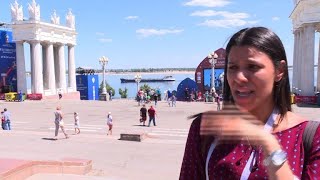 World Cup Fans and residents bugged in Volgograd [upl. by Lejeune]