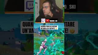 Quando provi ad aiutare un’amica su FORTNITE 🤣 [upl. by Fortier317]