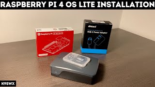 Raspberry Pi 4 Raspbian OS Lite installation [upl. by Fechter]