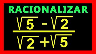 ✅👉 Racionalizacion de Denominadores con Raiz arriba y abajo ✅ Racionalizar Denominadores [upl. by Koressa]