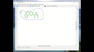 Molecular drawing  MarvinSketch [upl. by Eednus728]