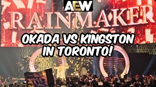 LIVE AEW Dynamite Okada  Eddie Kingston  Pac Entrances  Toronto Ontario  March 20 2024 [upl. by Amund]