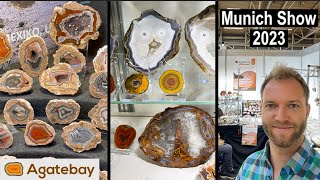 The Munich Show Mineral Days 2023  a short recap 😊 munich [upl. by Nosnej]