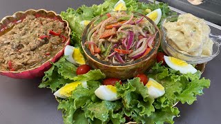 Pain thon mayonnaise crudités ☪️ ramadan mubarak [upl. by Lati]