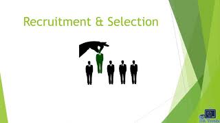 Recruitment and Selection  Recruitment and Selection Process [upl. by Ennej]