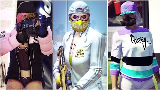 GTA V  5 Female RNG Outfits Ft Fonshway PS4Xbox OnePC [upl. by Grim]