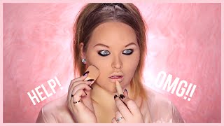 HOW I DID MY MAKEUP IN HIGH SCHOOL Challenge  NikkieTutorials [upl. by Assiroc924]