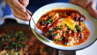 Worlds Best Breakfast Recipe  Shakshuka AKA Tomato Eggs [upl. by Holt258]