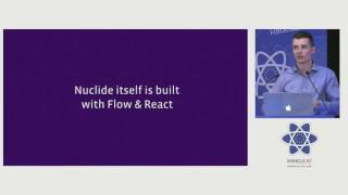 Nuclide as a React IDE by Jonas Gebhardt at reacteurope 2016 [upl. by Dlorah536]