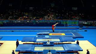 LI Yuming CHNM2023 Trampoline WorldsQualificationTrampolineR2 [upl. by Eetak8]