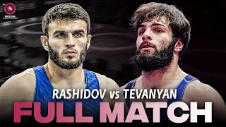 TEVANYAN ARM vs RASHIDOV AIN  2024 Seniors European Championships  Quarter Final  FS 65Kg [upl. by Assyn]