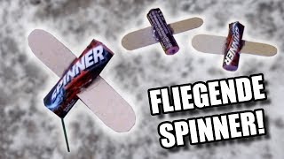 Jugendfeuerwerk verbessern  tunen 2  Spinner amp Co fliegen lassen Sonnenvogel selber bauen HD [upl. by Moises164]