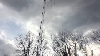 How to raise cb antenna tower the easy way [upl. by Meng]