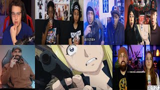 FULLMETAL ALCHEMIST  BROTHERHOOD EPISODE 22 REACTION MASHUP [upl. by Orsola]