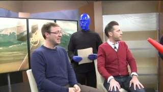 Blue Man Group  FOX5 with Breakfast Symphony [upl. by Idnod]