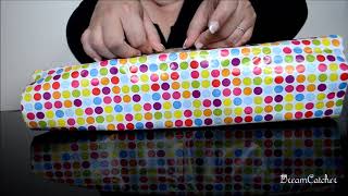 ASMR French Gift Wrapping  Emballage Cadeaux [upl. by Hgielsel]