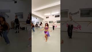 Omar Kamal  Enti Mealema  Belly Dance Class  London Pineaple Studios [upl. by Nylanaj]