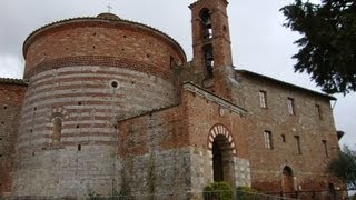 Rotunda de Montesiepi Capela de São Galgano em Chiusdino [upl. by Cerallua]