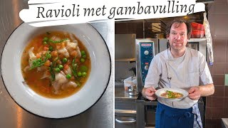 Koken met Rik de Jonge Ravioli met gambavulling [upl. by Stromberg]