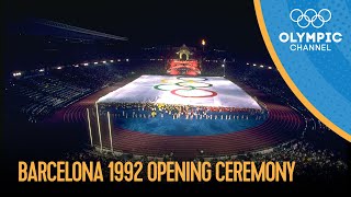 Barcelona 1992 Opening Ceremony  Full Length  Barcelona 1992 Replays [upl. by Alvy]