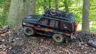 Toyota LC76 from RGT  EX86190 Rescuer  Arni and his Predator 👽 crawling in the Westerwald WW [upl. by Kane]